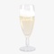 Anniversary sparkling-wine flute